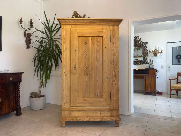 SALE Biedermeier Bauernschrank Naturholzschrank Bauernkasten A4686