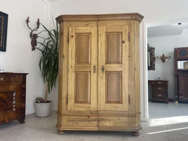 Biedermeier Bauernschrank Hallenschrank A4362