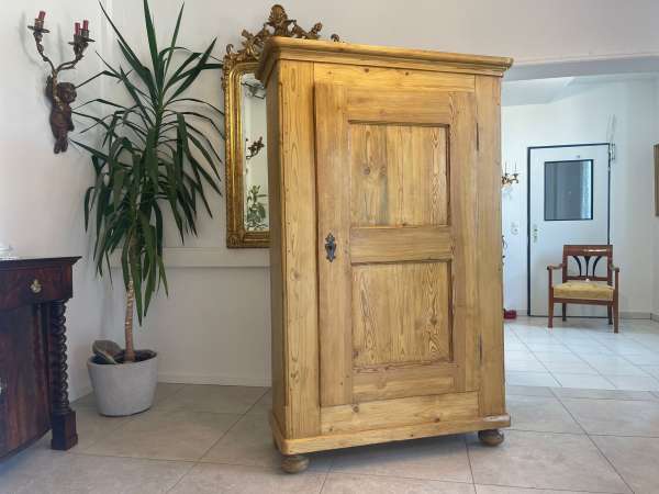 SALE Biedermeier Bauernschrank Naturholzschrank A4684